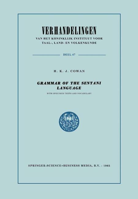 Grammar of the Sentani Language