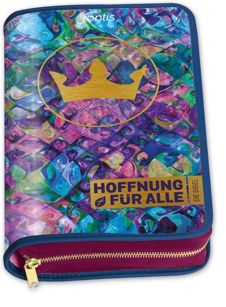 Hoffnung für alle. Die Bibel - Bibelhülle "Crown"