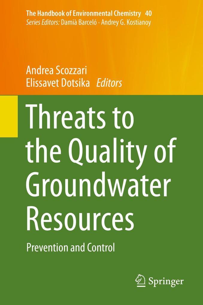 Threats to the Quality of Groundwater Resources