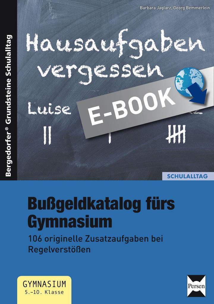 Bußgeldkatalog fürs Gymnasium