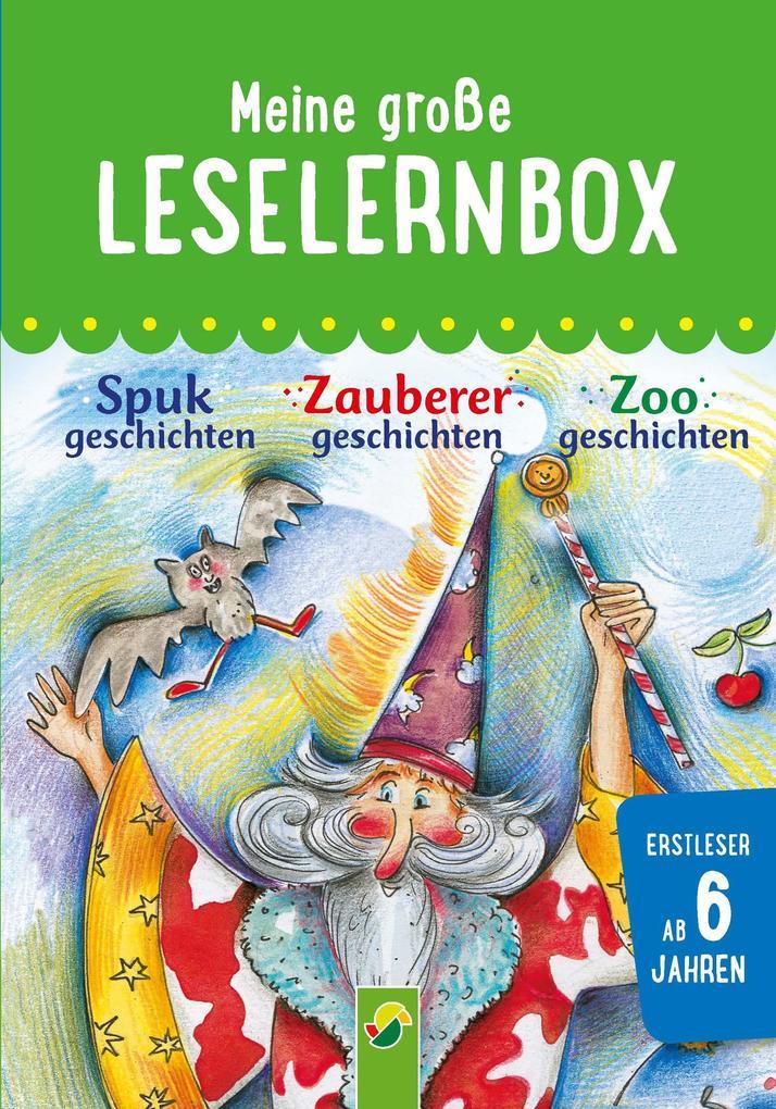 Meine große Leselernbox: Spukgeschichten, Zauberergeschichten, Zoogeschichten