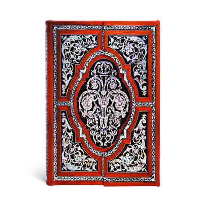 Paperblanks Mother-Of-Pearl Exotic Marquetry Hardcover Mini Lined Wrap Closure 176 Pg 85 GSM