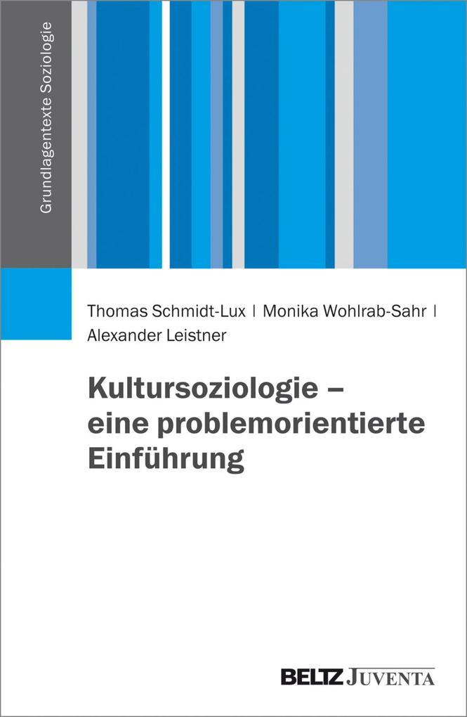 Kultursoziologie - eine problemorientierte Einführung