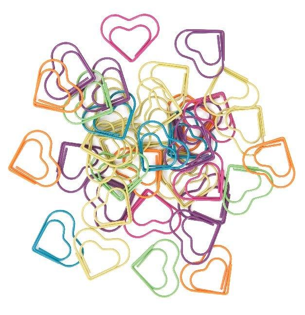 Büroklammern HERZEN