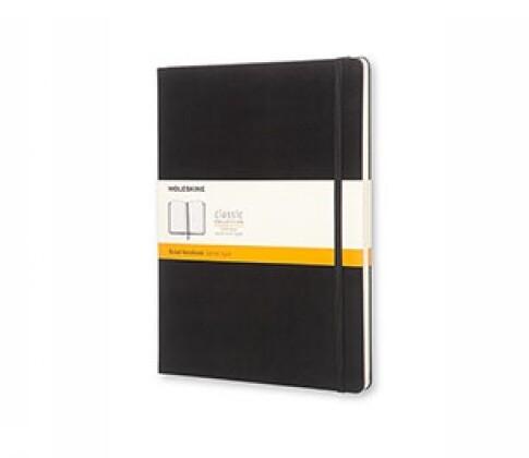 Moleskine Notizbuch, XL, Liniert, schwarz