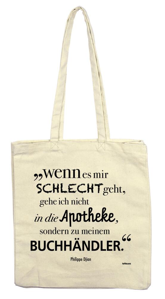 Wenn es mir schlecht geht ..., Stofftasche