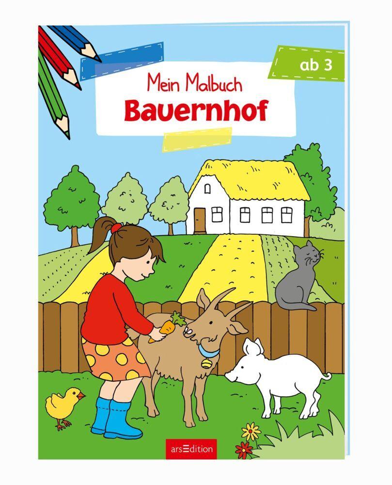 Mein Malbuch - Bauernhof