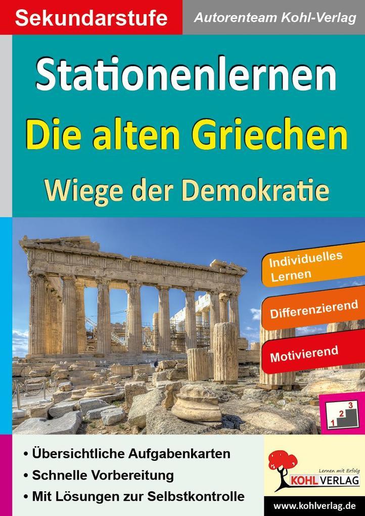 Stationenlernen Die alten Griechen