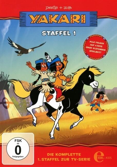 Yakari. Staffel.1, 4 DVDs