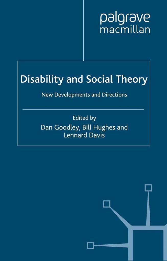 Disability and Social Theory