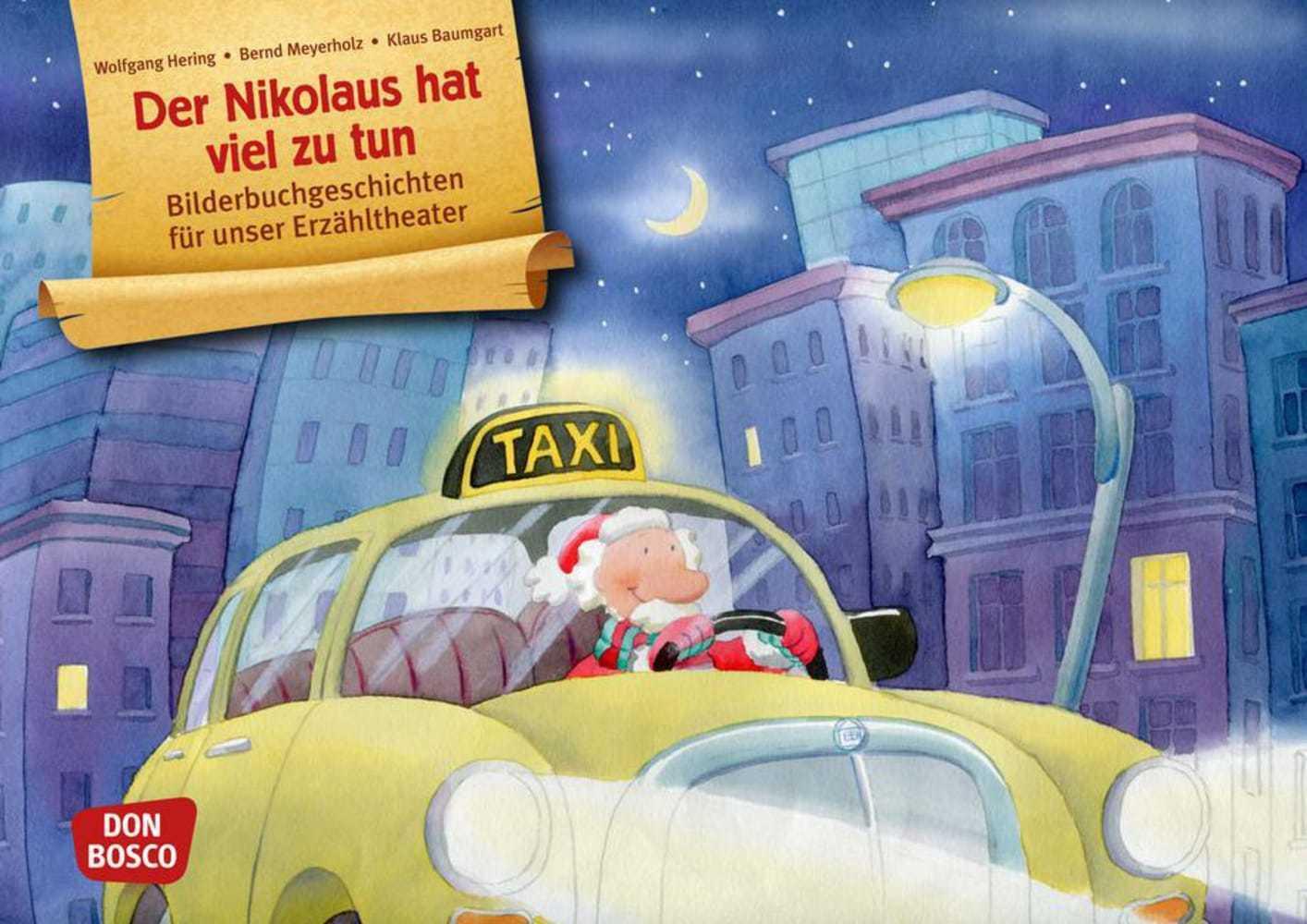 Der Nikolaus hat viel zu tun. Kamishibai Bildkartenset.