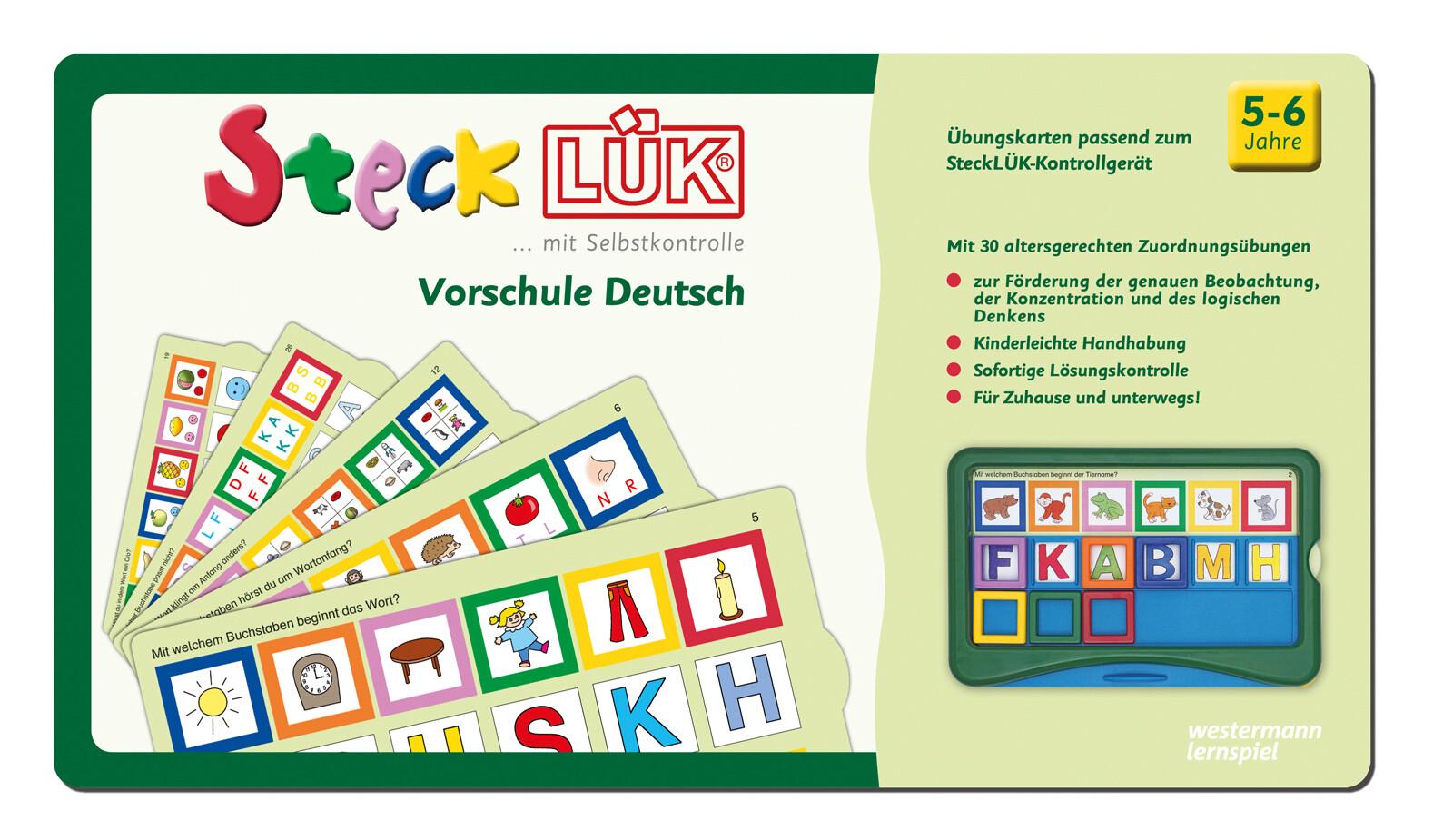 SteckLÜK - Übungsblock Vorschule Deutsch