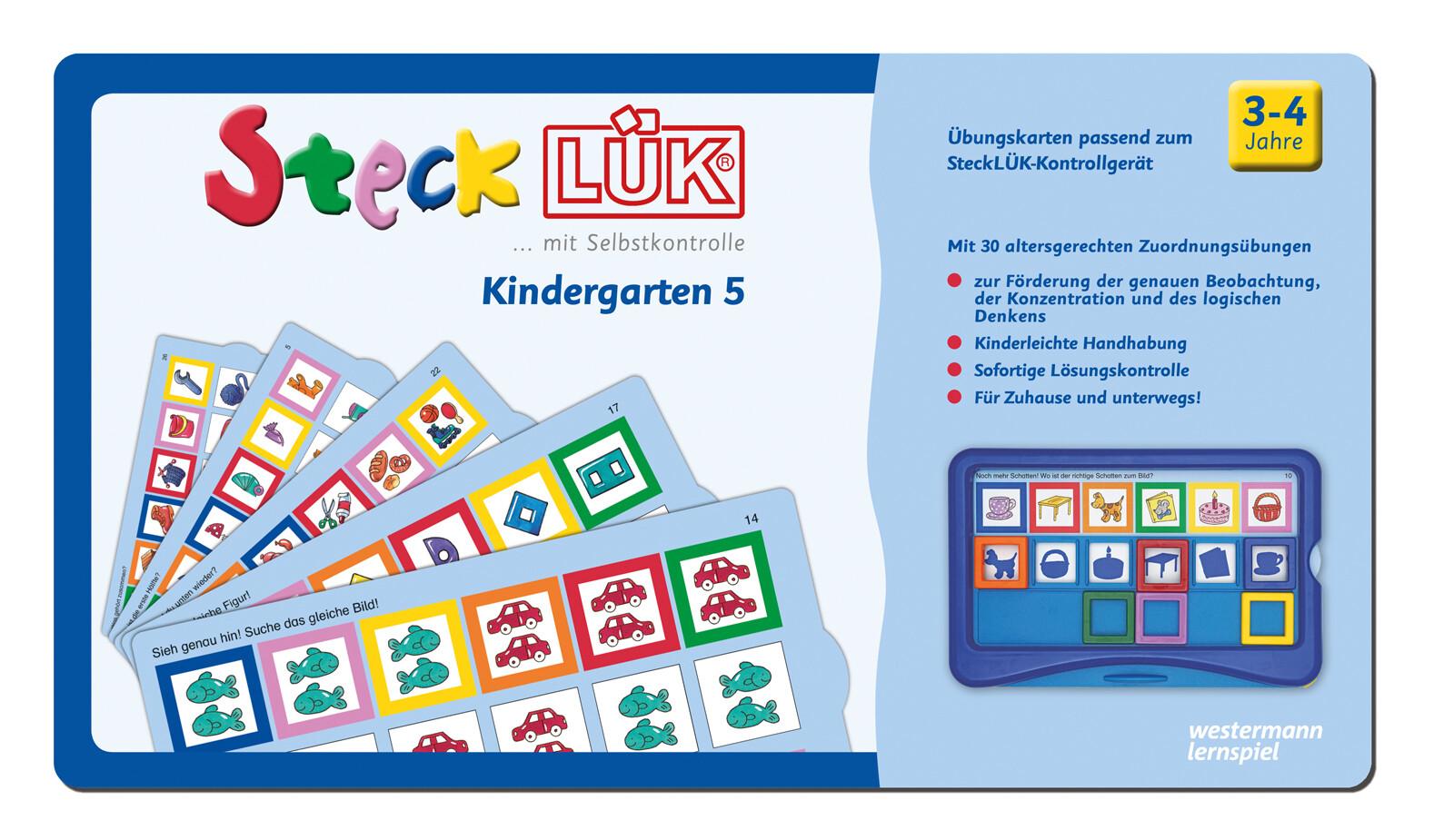 SteckLÜK - Übungsblock Kindergarten 5