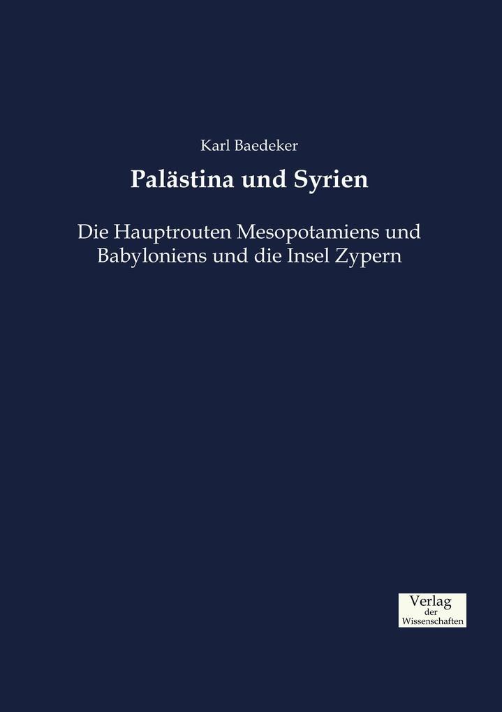 Palästina und Syrien