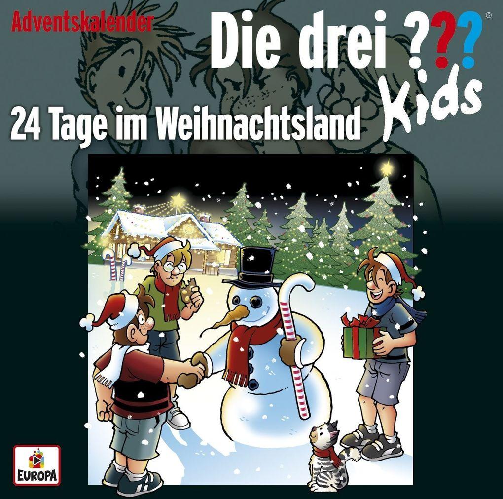 Die drei ??? Kids 24 Tage im Weihnachtsland (drei Fragezeichen) 2 CDs