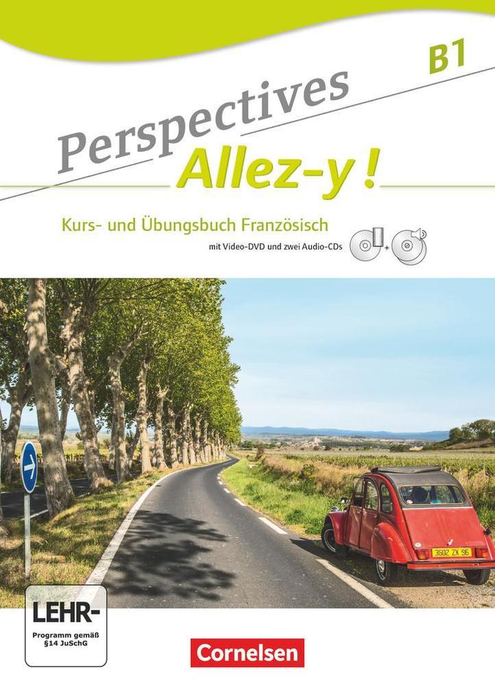 Perspectives - Allez-y ! B1 - Kurs- und Übungsbuch mit Lösungsheft