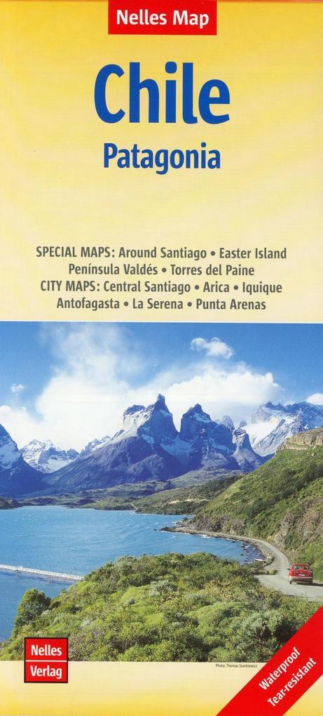 Nelles Map Landkarte Chile - Patagonia; Chile - Patagonien / Chili - Patagonie