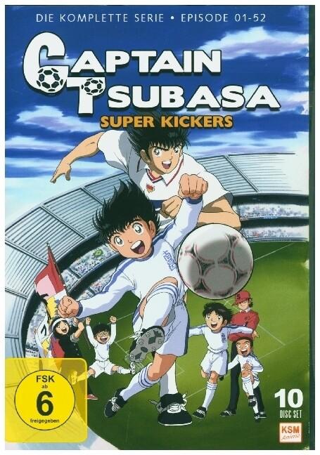 Captain Tsubasa - Super Kickers - Gesamtedition, 10 DVD-Video