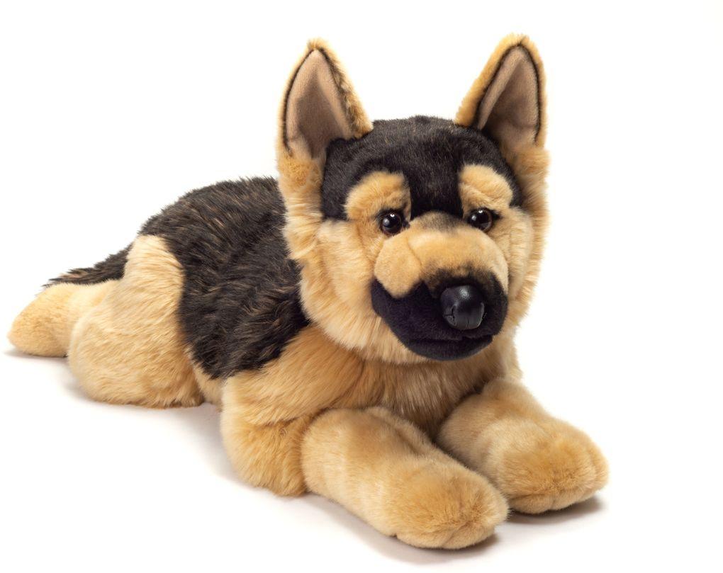 Teddy-Hermann - Schäferhund liegend, 60 cm