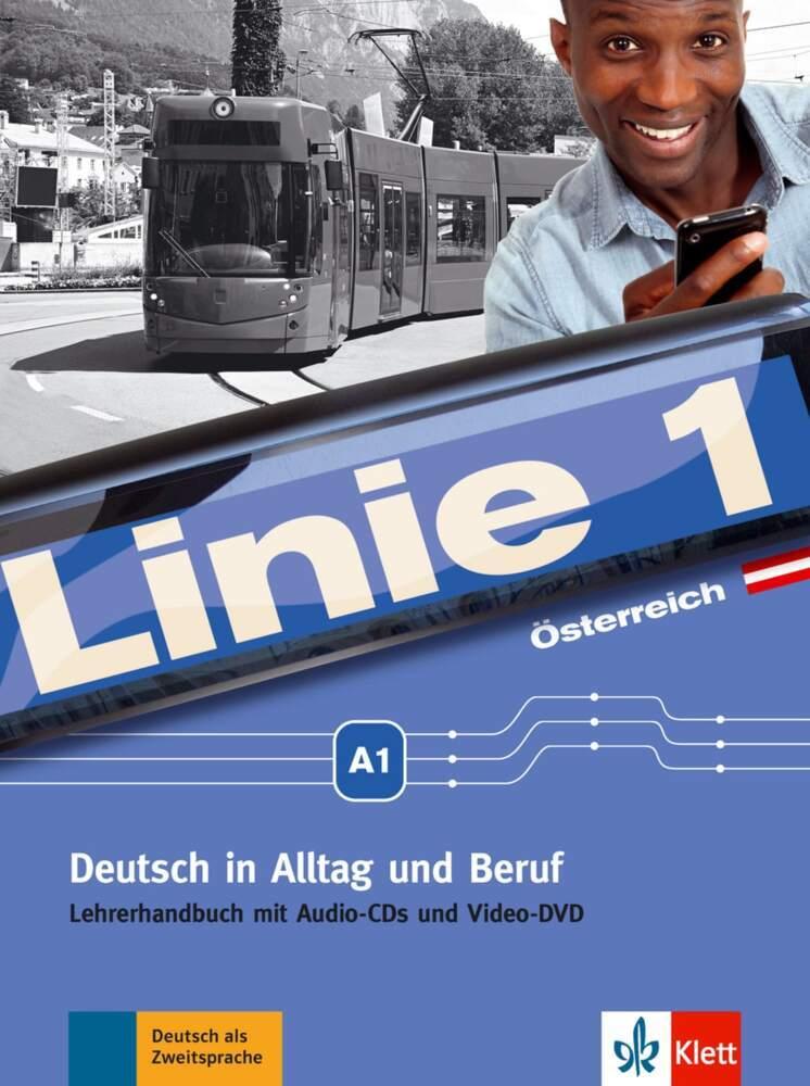 Linie 1 - Lehrerhandbuch A1 mit Audio-CDs und Video-DVD