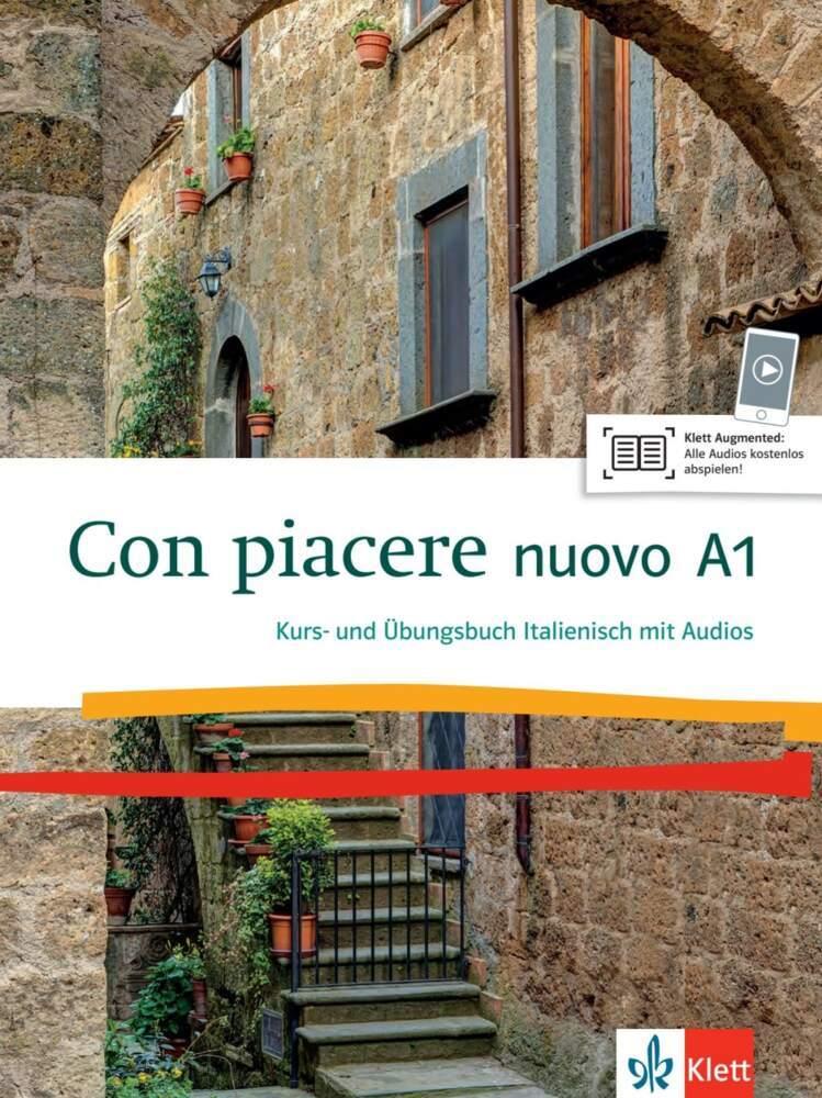 Con piacere nuovo A1. Kurs- und Übungsbuch. Mit Audios online