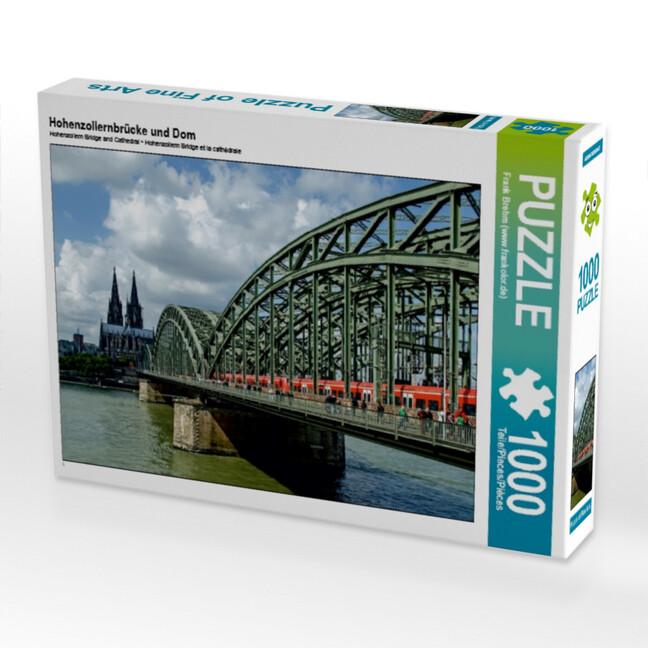 Hohenzollernbrücke und Dom (Puzzle)