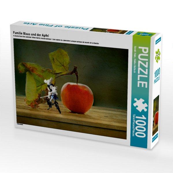 Familie Maus und der Apfel (Puzzle)