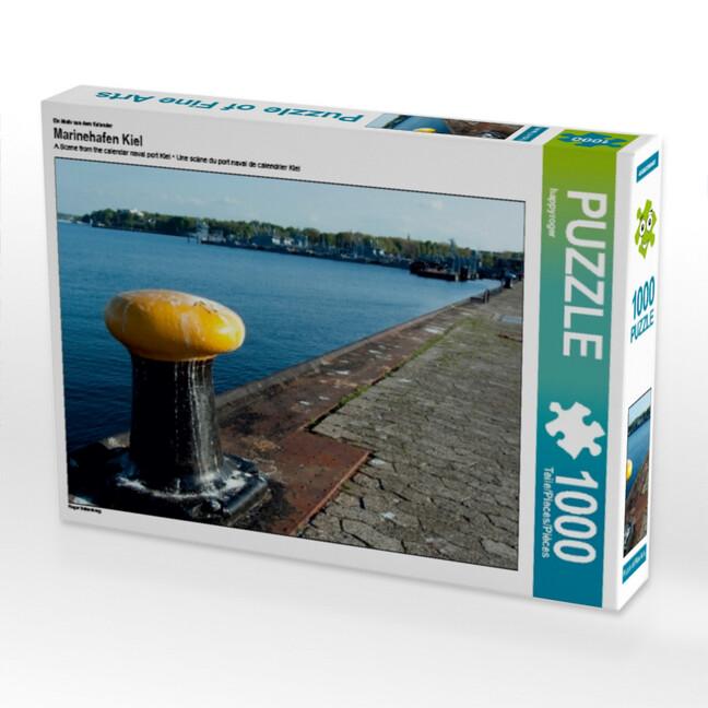 Ein Motiv aus dem Kalender Marinehafen Kiel (Puzzle)