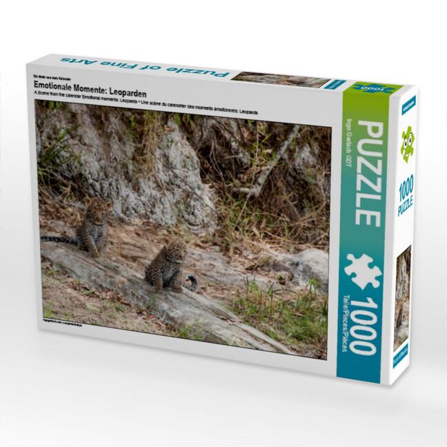 Ein Motiv aus dem Kalender Emotionale Momente: Leoparden (Puzzle)