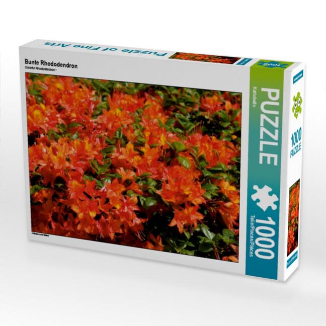 Bunte Rhododendron (Puzzle)