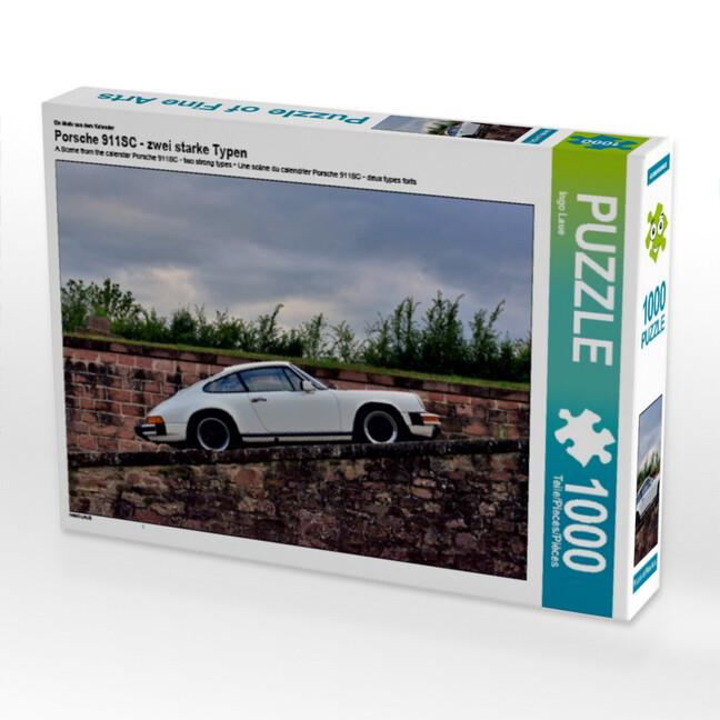 CALVENDO Puzzle Porsche 911SC - zwei starke Typen 1000 Teile Lege-Größe 64 x 48 cm Foto-Puzzle Bild