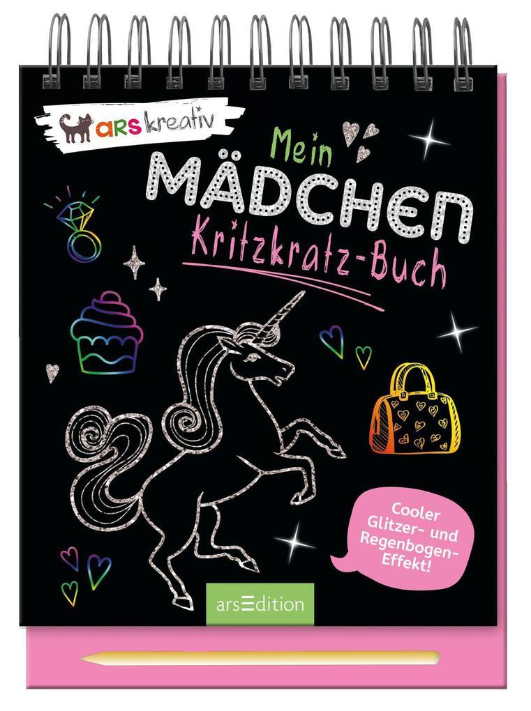 Mein Mädchen-Kritzkratz-Buch