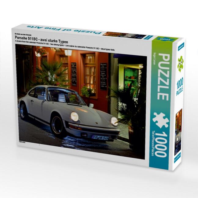 CALVENDO Puzzle Porsche 911SC - zwei starke Typen 1000 Teile Lege-Größe 64 x 48 cm Foto-Puzzle Bild