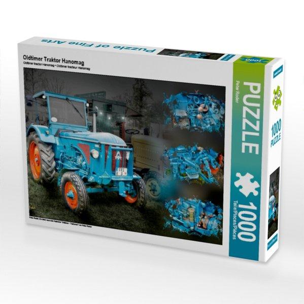 Oldtimer Traktor Hanomag (Puzzle)