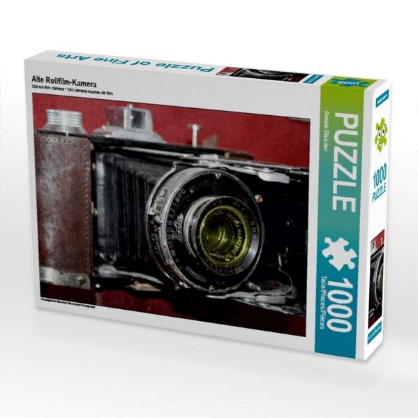 Alte Rollfilm-Kamera (Puzzle)