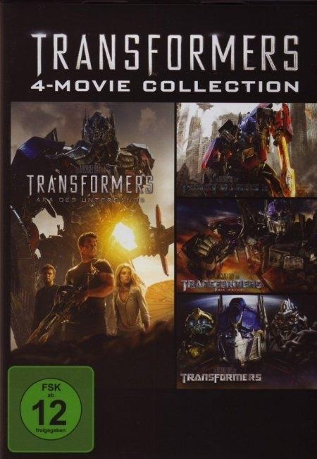 Transformers 1-4 Collection, 4 DVD