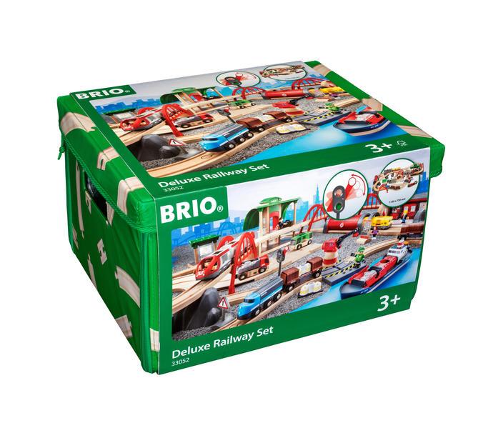 BRIO - Straßen & Schienen Bahn Set Deluxe