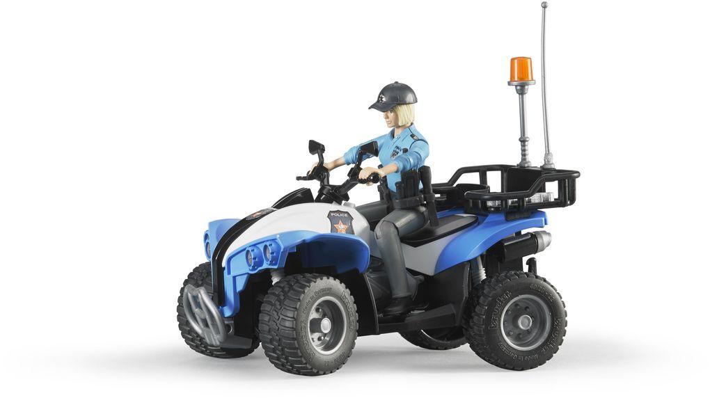 Bruder - Polizei-Quad mit Polizist und Ausstattung