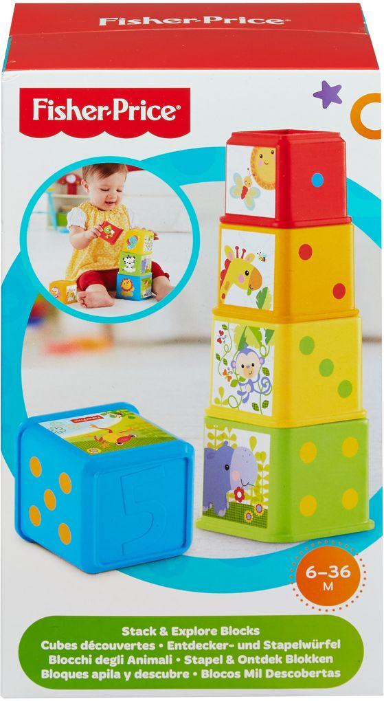 Fisher-Price Bunte Stapelwürfel