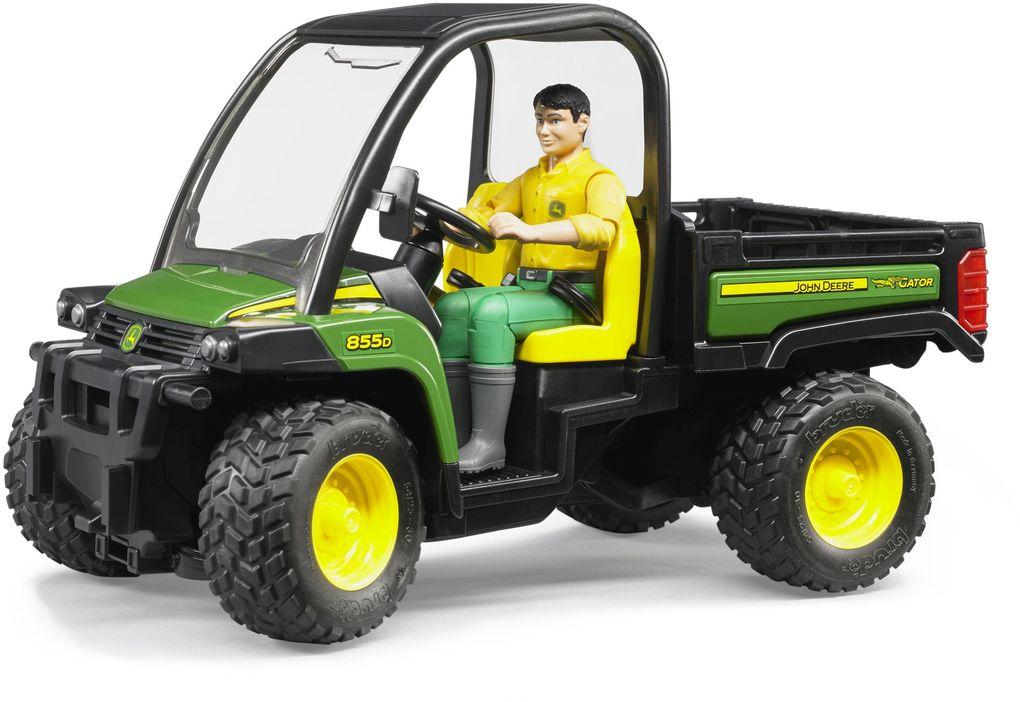 Bruder - John Deere Gator XUV 855D mit Fahrer