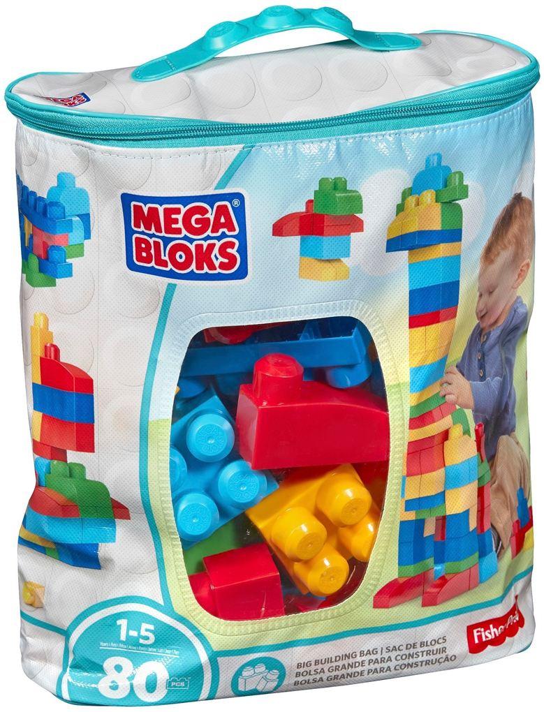 Mega Bloks - Bausteinebeutel bunt (80 Teile)