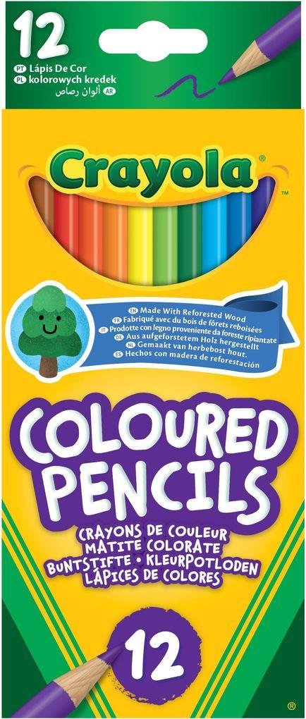 Crayola - 12 Coloured Pencils Eco