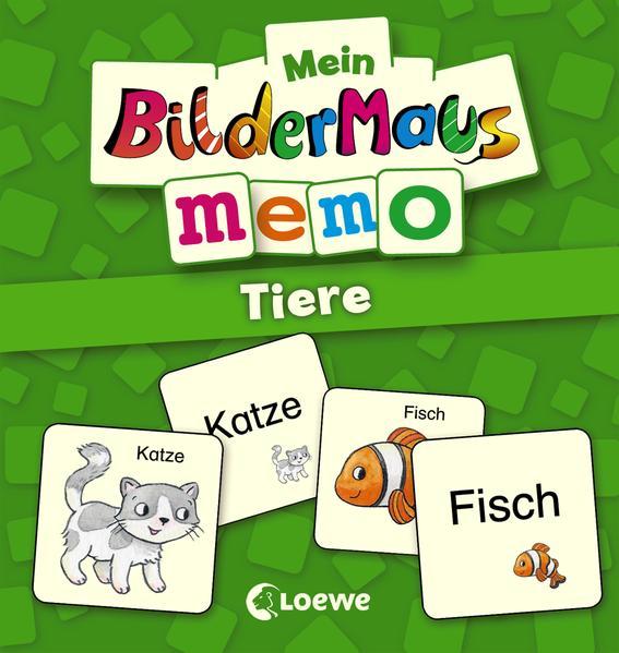 Mein Bildermaus-Memo - Tiere (Kinderspiel)