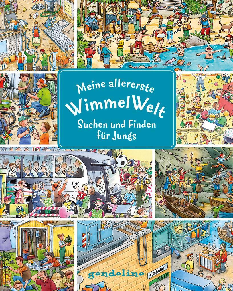 Meine allererste WimmelWelt - Suchen und finden für Jungs