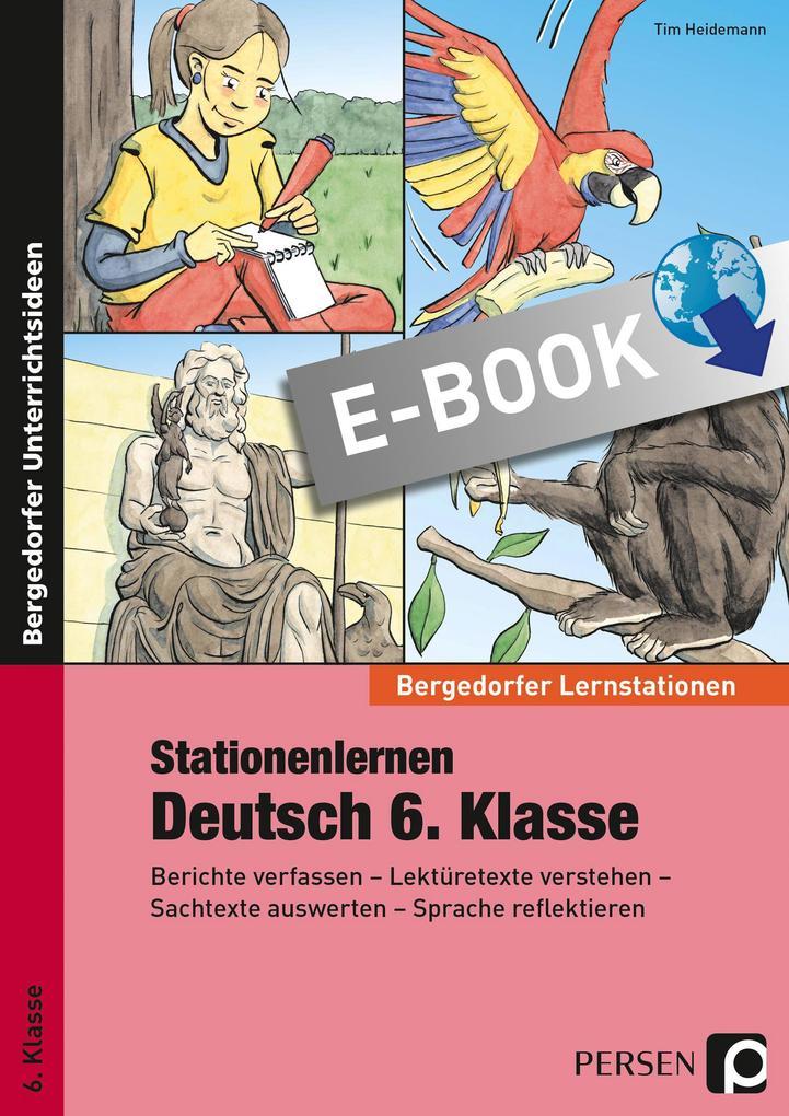 Stationenlernen Deutsch 6. Klasse