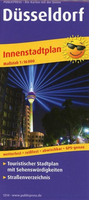 PublicPress Innenstadtplan Düsseldorf