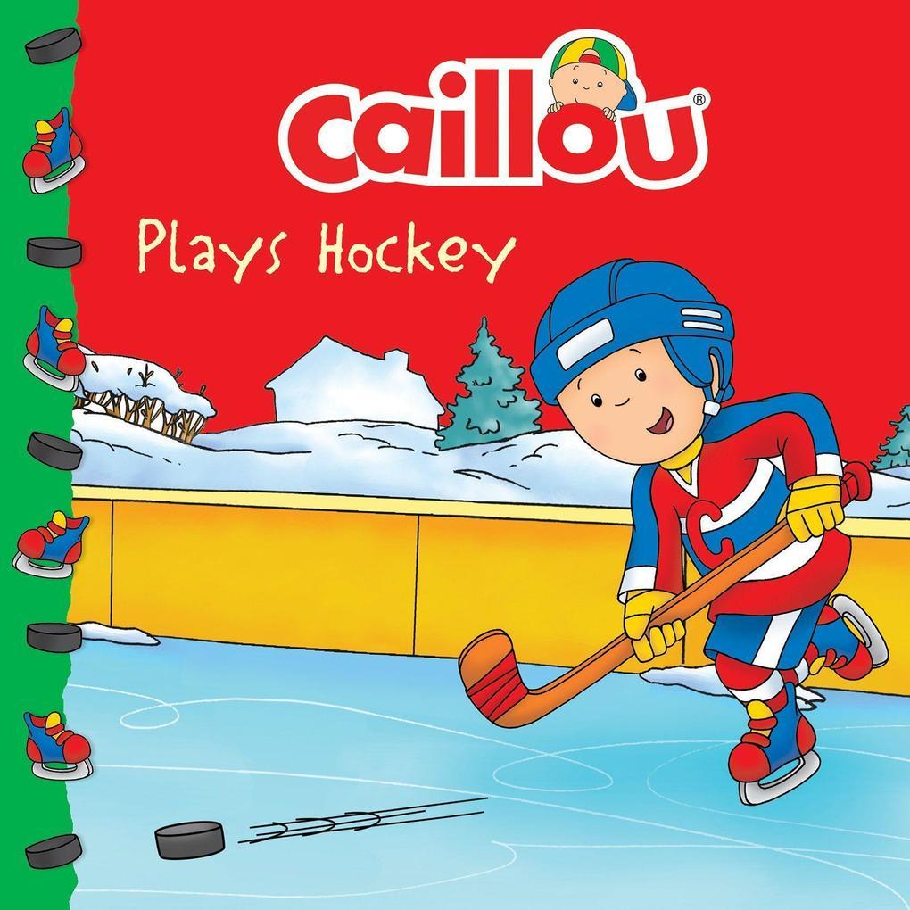 Caillou Plays Hockey