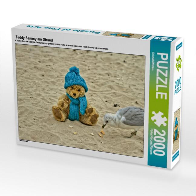 Teddy Sammy am Strand (Puzzle)