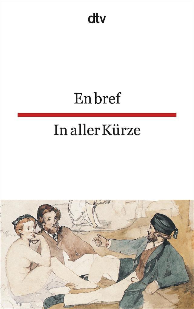 En bref / In aller Kürze