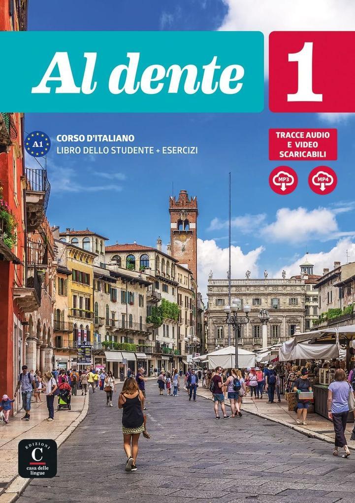 Al dente 1 (A1). Internationale Ausgabe. Libro dello studente + esercizi + CD + DVD